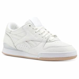 Adidasy Damskie Reebok Phase 1 Pro Białe/Beżowe/Różowe Złote PL 29HCPNU